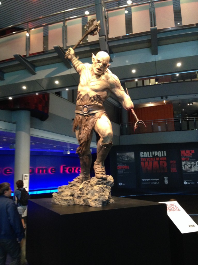 Den hat Peter Jackson in die NZ History mit eingebracht. Der läuft vermutlich auf South Island irgend wo herum.