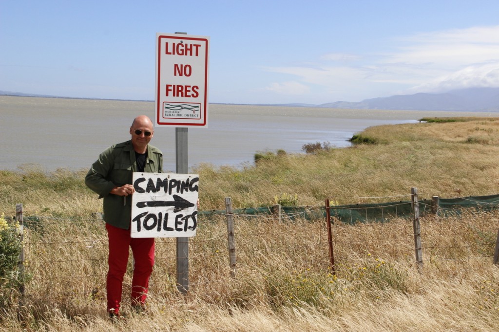 Campingplatz (sehr verlassen) am Lake Wairarapa auf dem Weg nach Martinborough