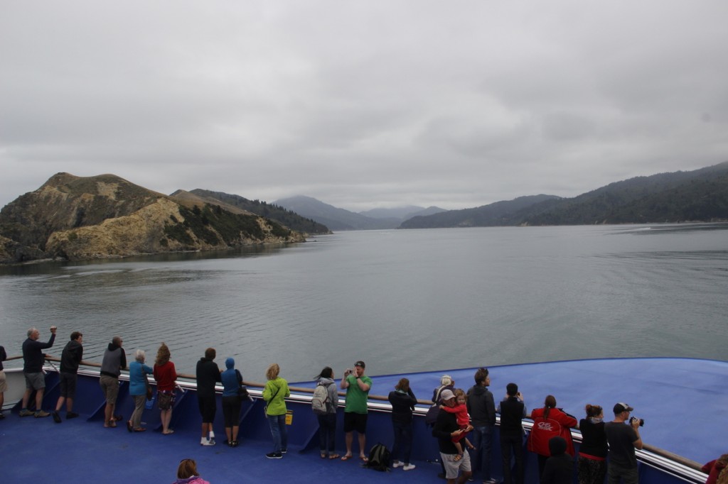 Einfahrt in den Fjord Richtung Picton