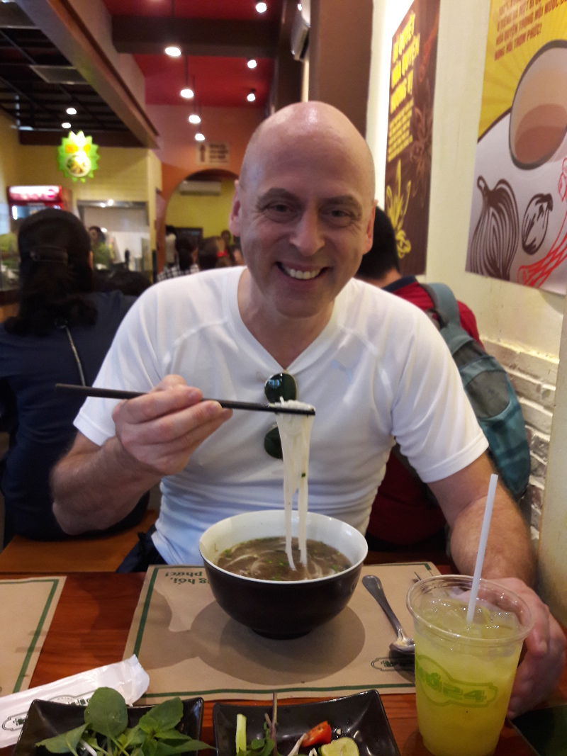 Die Pho war die erste gültige Mahlzeit, die Qualität ausgezeichnet.