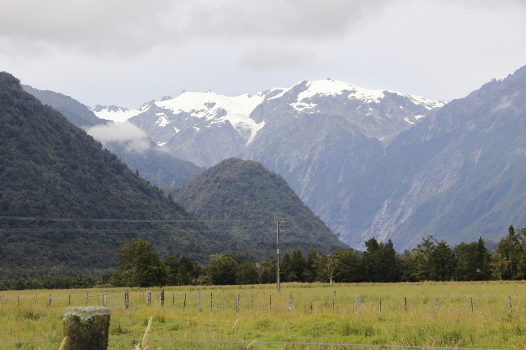 Auf dem Weg zum Franz Joseh Gletscher